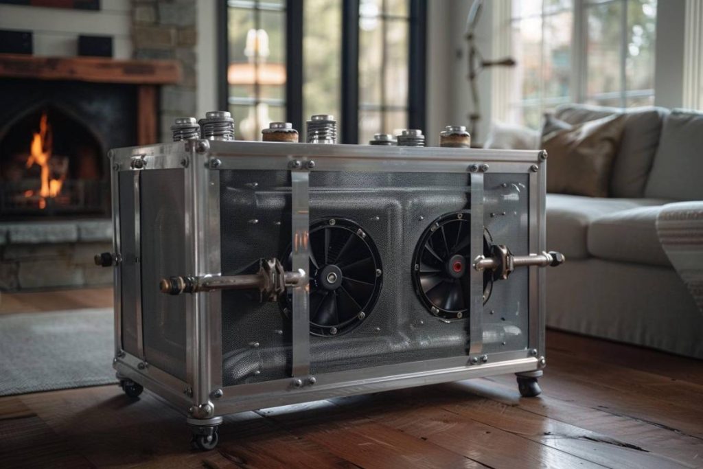 Comment fabriquer un récupérateur de chaleur pour cheminée